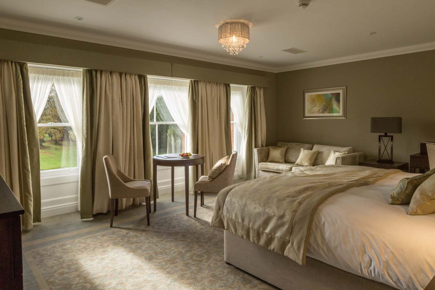Oakley Hall Hotel Basingstoke Rom bilde